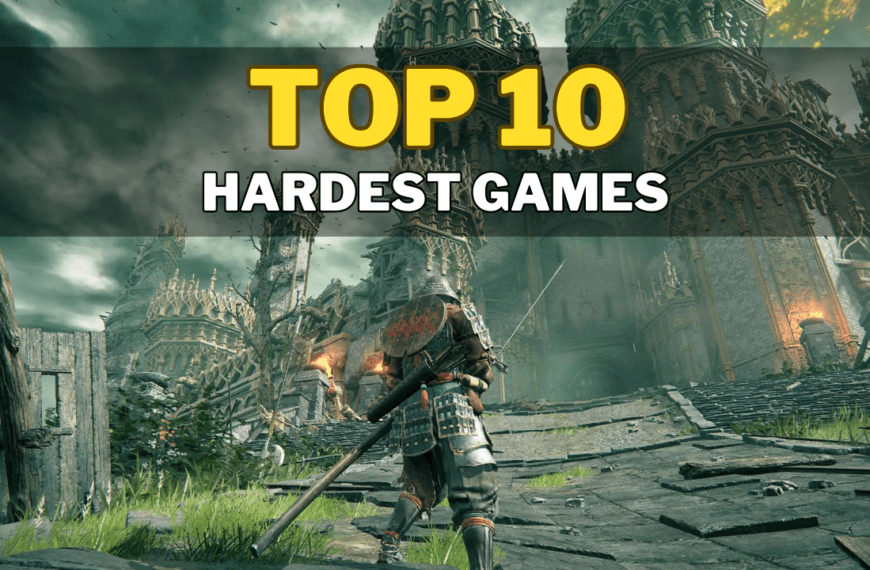 Top 10 Hardest And Most Difficult Video Games Ever